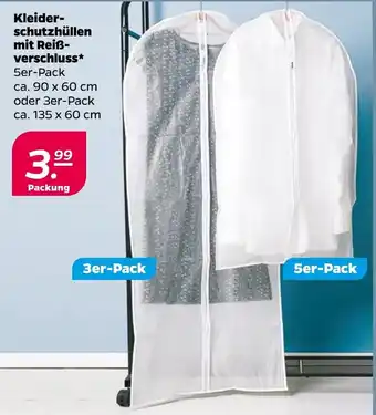 NETTO Kleiderschutzhüllen mit Reißverschluss Angebot