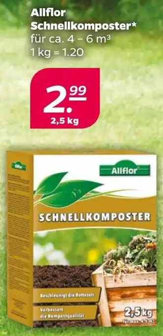 NETTO Allflor Schnellkomposter 2,5 kg Angebot