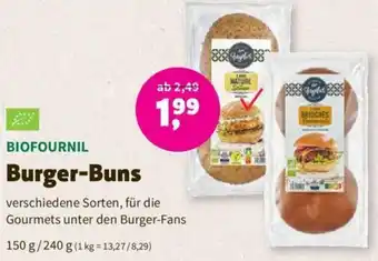 Denns BioMarkt BIOFOURNIL Burger-Buns 150 g/240 g Angebot