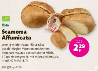 Denns BioMarkt ÖMA Scamorza Affumicata 100 g Angebot