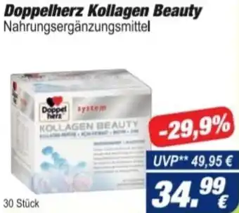 Easy Apotheke Doppelherz Kollagen Beauty Nahrungsergänzungsmittel 30 Stück Angebot