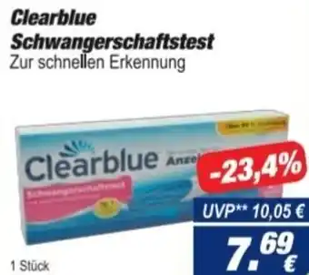 Easy Apotheke Clearblue Schwangerschaftstest 1 Stück Angebot