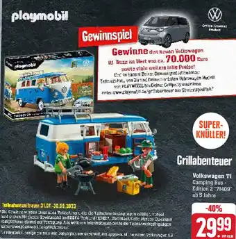 E-Center playmobil Volkswagen TI Camping Bus Angebot