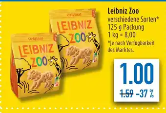 diska Leibniz Zoo verschiedene Sorten* 125 g Packung Angebot