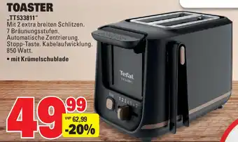 E-Center TEFAL TOASTER ,,TT533811" Angebot