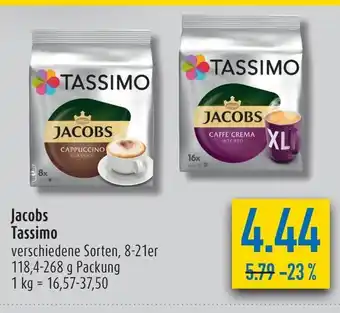 diska Jacobs Tassimo 8-21st Angebot