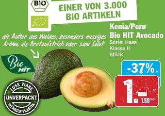 HIT Kenia/Peru Bio Hit Avocado Angebot