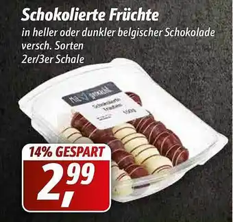 Simmel Schokolierte Früchte Angebot