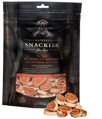 Dehner Snackies® hundesnack sushi mit huhn & seelachs Angebot