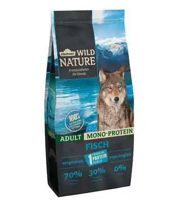 Dehner Dehner wild nature trockenfutter für hunde mono-protein, adult Angebot