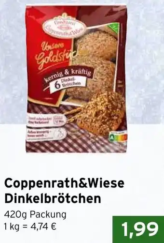 CAP Markt Coppenrath&Wiese Dinkelbrötchen 420g Packung Angebot