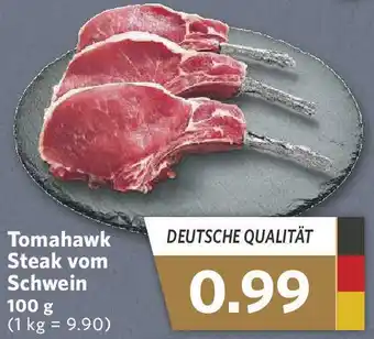 Combi Tomahawk Steak vom Schwein 100 g Angebot