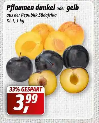 Simmel Pflaumen dunkel oder gelb Angebot