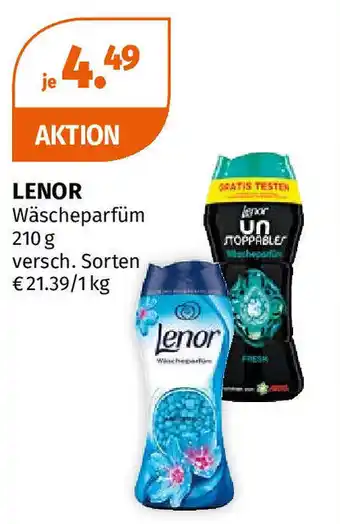 Müller LENOR Wäscheparfüm 210 g Angebot