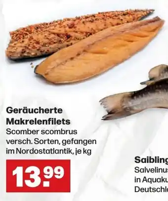 Handelshof Geräucherte Makrelenfilets, je kg Angebot