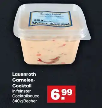 Handelshof Lauenroth Garnelen-Cocktail in feinster Cocktailsauce 340 g Becher Angebot