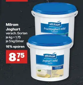 Handelshof Milram Joghurt je 5 kg Eimer Angebot