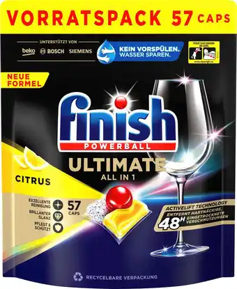 dm drogerie Finish spülmaschinen-tabs ultimate citrus all in 1 Angebot