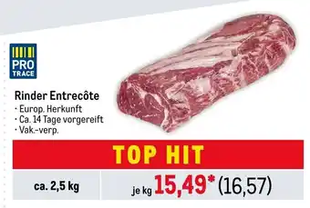 METRO Rinder Entrecôte kg Angebot