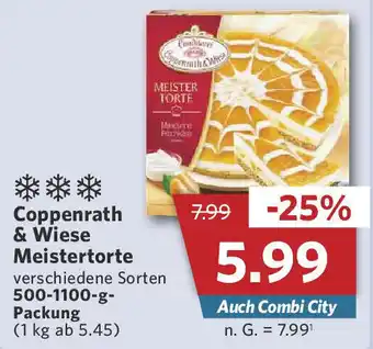 Combi Coppenrath & Wiese Meistertorte 500-1100-g-Packung Angebot