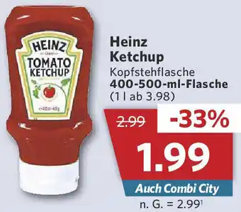 Combi Heinz Ketchup 400-500-ml-Flasche Angebot