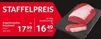 Selgros Argentinisches Roastbeef Angebot