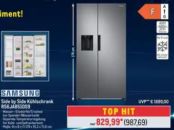 METRO SAMSUNG Side by Side Kühlschrank RS6JA8510S9 Angebot