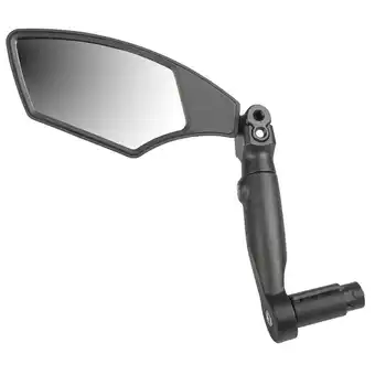 Decathlon M-wave fahrradspiegel links barend glas/glasfaser schwarz/silber Angebot