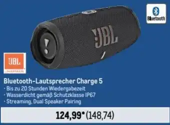 METRO JBL Bluetooth-Lautsprecher Charge 5 Angebot