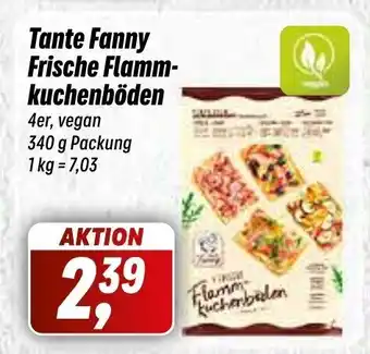 Simmel Tante Fanny Frische Flamm- kuchenböden 4er, vegan 340 g Packung Angebot