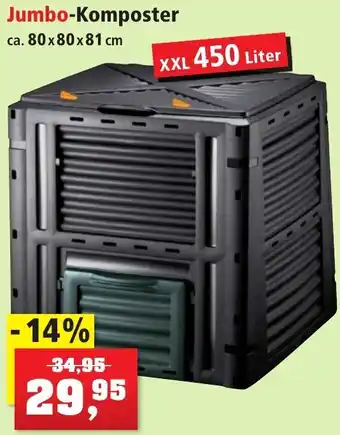 Thomas Philipps Jumbo-Komposter XXL 450 Liter Angebot