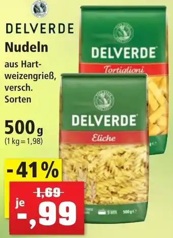 Thomas Philipps DELVERDE Nudeln 500 g Angebot