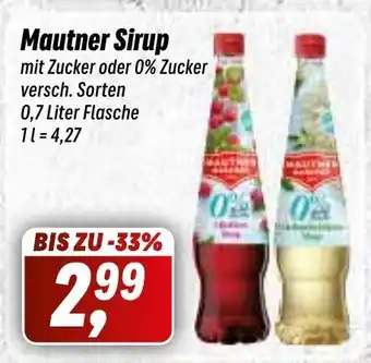 Simmel Mautner Sirup 700ml Angebot