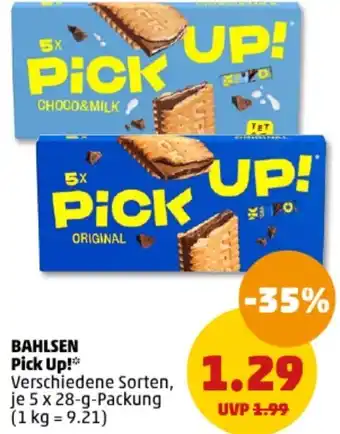 PENNY BAHLSEN Pick Up! 5 x 28-g-Packung Angebot