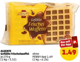 PENNY ALDENTE Gefüllte Frischeiwaffel 270 g Angebot