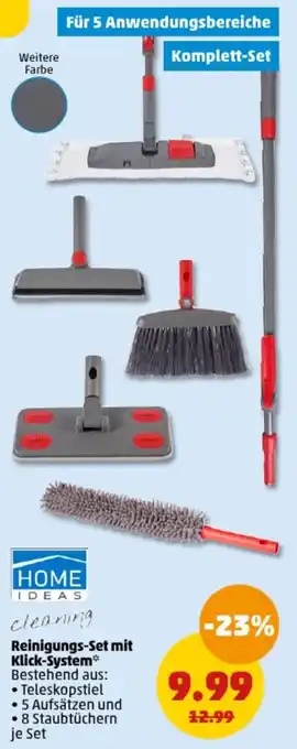 PENNY HOME IDEAS cleaning Reinigungs-Set mit Klick-System Angebot