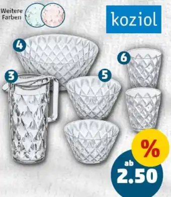 PENNY koziol Crystal Sortiment Angebot