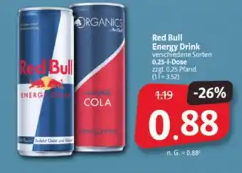 Markant Markt Red Bull 250ml Angebot