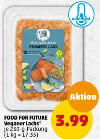 PENNY FOOD FOR FUTURE Veganer Lachs 230-g-Packung Angebot