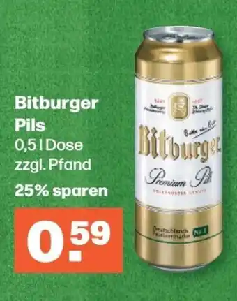 Handelshof Bitburger Pils 0,51 Dose Angebot