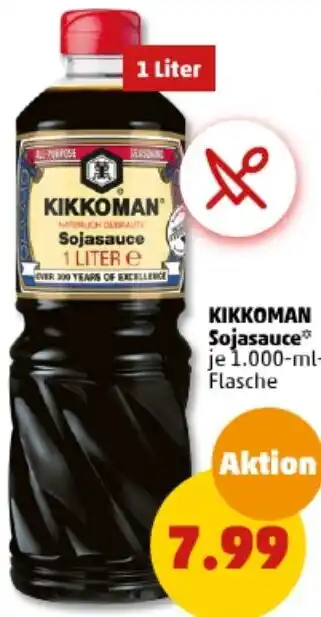 PENNY KIKKOMAN Sojasauce 1.000-ml-Flasche Angebot