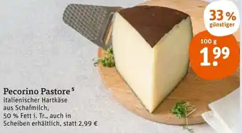 tegut Pecorino Pastore 100 g Angebot