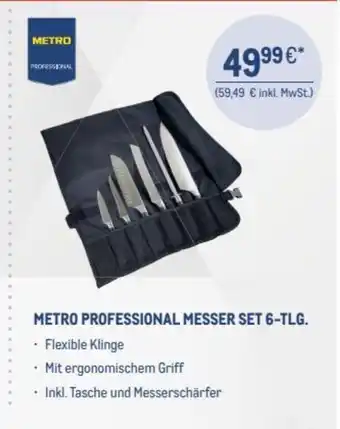 METRO METRO PROFESSIONAL MESSER SET 6-TLG. Angebot