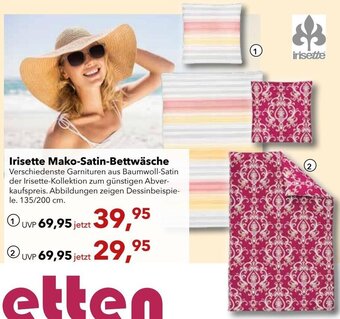 Wiethoff Irisette Mako-Satin-Bettwäsche Angebot