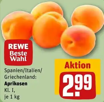 REWE Aprikosen 1 kg Angebot