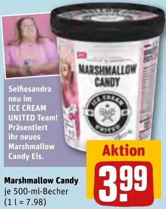 REWE Marshmallow Candy 500-ml-Becher Angebot