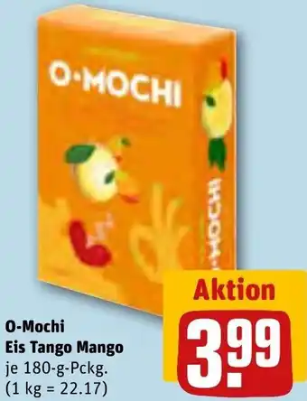 REWE O-Mochi Eis Tango Mango 180-g-Pckg. Angebot