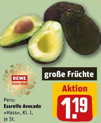 REWE Essreife Avocado Angebot