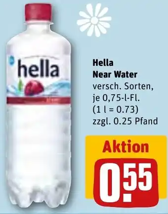 REWE Hella Near Water 0,75-l-Fl. Angebot