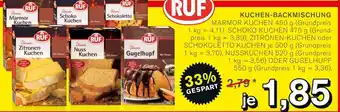 KODi RUF KUCHEN-BACKMISCHUNG Angebot